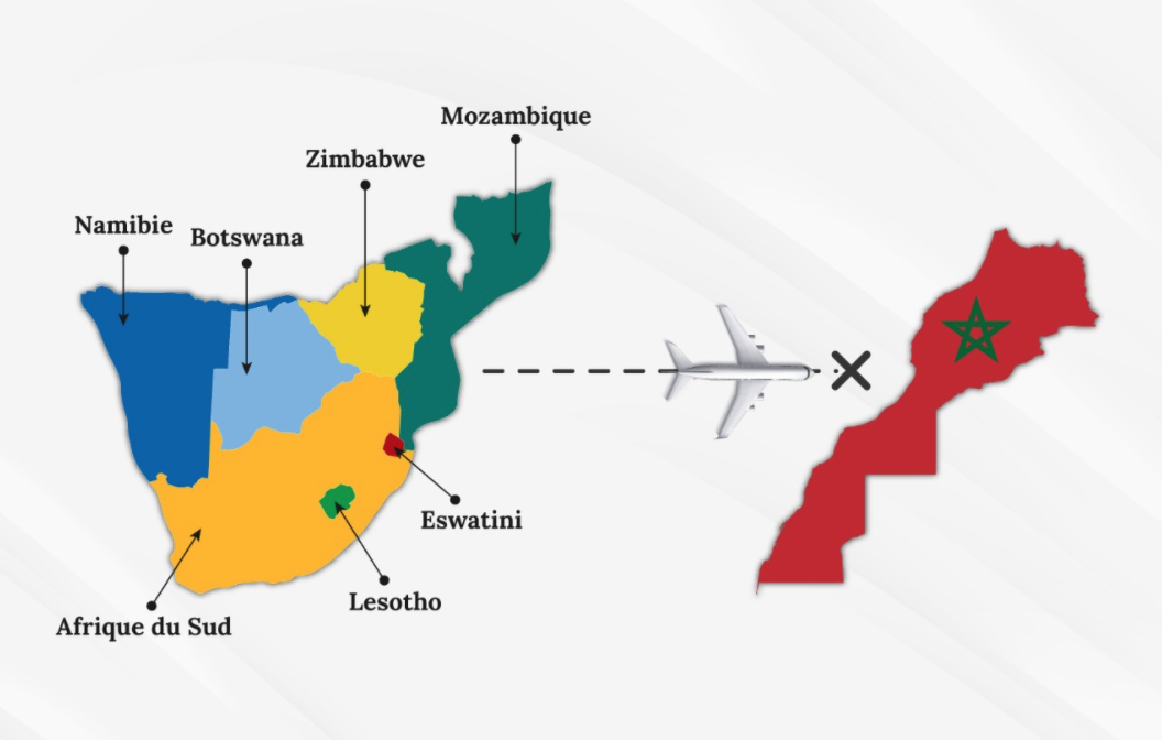 Nouveau variant Covid: après l'Afrique du Sud, le Maroc interdit l'accès aux voyageurs de plusieurs pays d'Afrique Australe